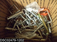 Qty=20Pounds: Mixed Lot of Different Sizes of Pins & Hooks