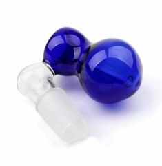18mm Blue Multifunction Glass Slide Bowl