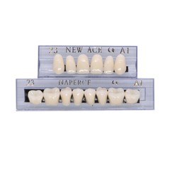 1-10 Boxes Dental Acrylic Resin Denture 23# A1 Full Sets Teeth Upper Lower Shade