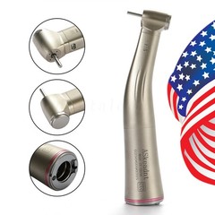 Dental 1:5 LED Fiber Optic Contra Angle Handpiece 4 Sprays Fit NSK Ti-MAX X95L