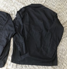 Lot Of 2 Chef Works Unisex Cool Vent Chefs Jacket in Black M- Polycotton