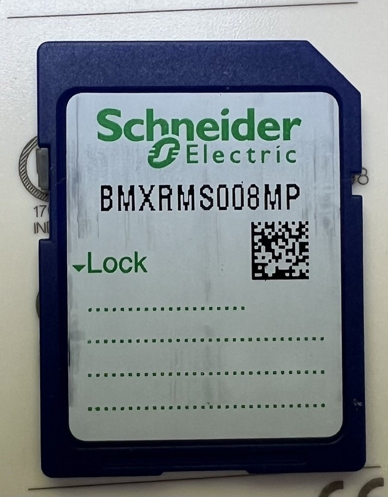 Schneider Electric BMXRMS008MP | 8MB SD Flash Memory Card