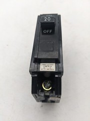 General Electric TQL1120 Plug-In Circuit Breaker 20A 240V 1P 1PH TQL 20 AMP