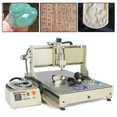 USB 4 Axis CNC 6090 Router Engraver VFD 3D Engraving Milling Machine Drill 2200W