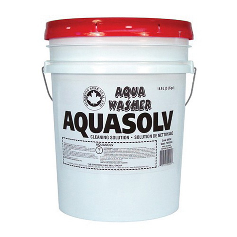 Dominion Sure Seal TB101AS Aqua Solvent Cleaning Solution, 20 L Pail, Mild Odor