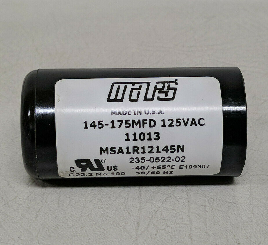 ~Discount HVAC~ MS-11013 – Mars – Motor Start Capacitor – 145-175 MFD