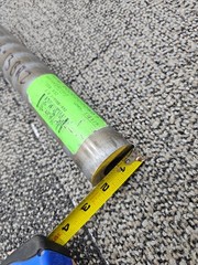 BC0816-13 Cast Bronze SAE660 Cored Bar, 932 Bronze Round Tube 1″ x 2″ x 13″