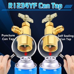 R1234YF Can Tap, R1234YF SelfSealing and Puncture Style Refrigerant Can Tap V…