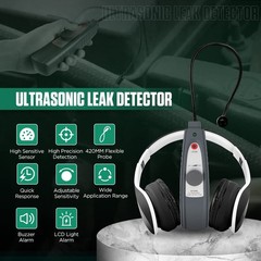 Ultrasonic Leak Detector 40Khz±2Khz Air Leak Detector Sensitivity Adjustable Aut