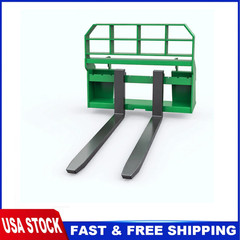 46″ Pallet Fork Frame with 48″ Fork Blades, Quick Attach Pallet Fork 4000lbs