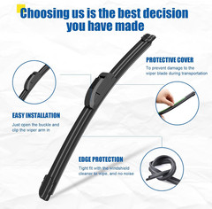 HRSNO Wiper Blade Set for Ford Explorer 1995–2001 (18″+18″+13″), 3-Pack