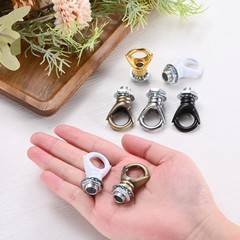 M METERXITY 4 Pack Light Fixture Hooks Ring Nuts,5kg Max Load 13mm ID M10 Thr…