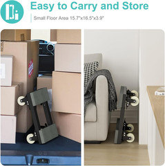 Heavy Duty Furniture Moving Dolly – Adjustable Furniture Movers with 4 Swivel Ca