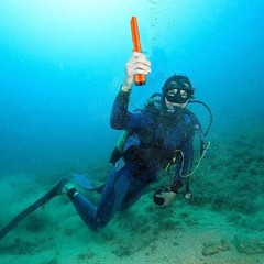 Fully Waterproof Pinpoint Metal HS08 Orange Pinpointer