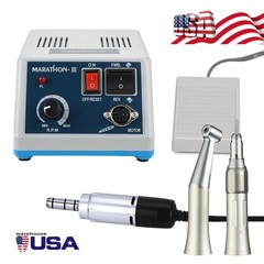 Dental Lab Electric Marathon Micromotor Polisher/Contra Angle/Straight Handpiece