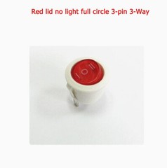 KCD1 Round Power Button Switch With Light 2/3/4/6-Pin 2/3-Way OFF/NO Hole 20MM