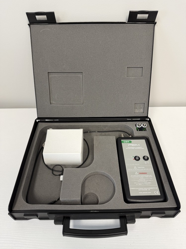 PEM CWTUM/6 R Rogowski Current Waveform Transducer, 2 BATTERIES INCLUDED