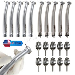 SANDENT NSK PANA MAX Style Dental High Speed Handpiece Push 2/4 Hole Turbine