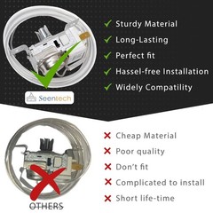 2198202 Refrigerator Cold Control Thermostat by Easy to Install – Exact Fit f…