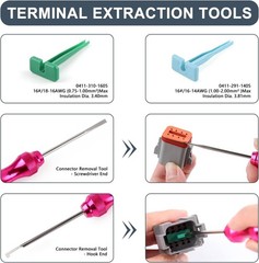 Connector Kit + Crimper Tool – 504 Pcs