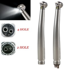 Dental Fiber Optic E-generator LED High Speed Handpiece Turbine 2/4Hole ASkeadnt