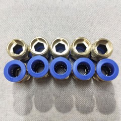 20x Quick 3/8″ OD Tube X 1/4″ NPT Pneumatic Fitting Push To Connect Air Fitting