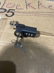 Brand New-FJM Security 7865S Combination Sliding Door Ratchet Lock