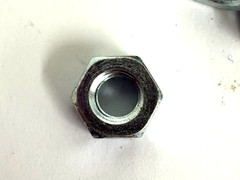 M4 X .7 HEX NUTS ZINC METRIC CLASS 8 PACK OF 100