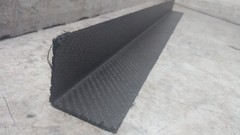Brand Name 6867N111 39 In L Ultra-High-Temp Carbon Fiber 90 Deg Angle