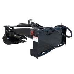 Skid Steer Backhoe Attachment with 15 inch digger Bucket ,Universal Mount Plate