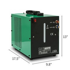 MIG TIG Welder Water Cooler Universal Water Chiller Cooler 370W Tig Torch 10L