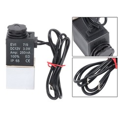 2X 1/4″ Fast Response Electric Air Water Solenoid Valve 12V DC Normally Closed