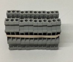 Phoenix Contact UT-4 Lot of10 Feed through Contact Blocks