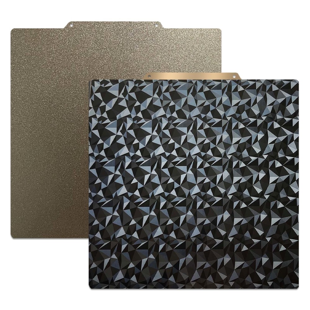 Smooth PEO+Textured PEI Spring Steel Build Plate 235x235mm, Double Sided PEO+…