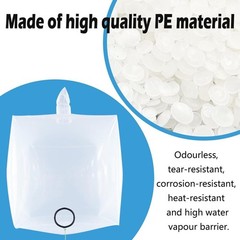 IBC Tote Cove 275 Gallon IBC Water Storage Barrel Liner Bags1000 Liter Rain Ba