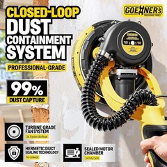 Drywall Sander, Electric Drywall Sander with Vacuum, Automatic Dust Removal, …