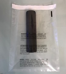 200 8×10 Self Seal Suffocation Warning Clear Poly Bags 1.5 mil Free Shipping