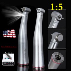 Ti-MAX X95L Dental 1:5 Fiber Optic Contra Angle Low Speed Handpiece For NSK
