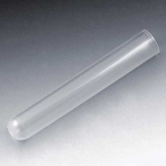 Globe Scientific 110438 Culture Tube, 0.47 In Dia, White, Pk500