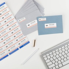 Customizable Printable Address Labels 1″ x 2-5/8″ – 7,500 Blank Stickers for Mai