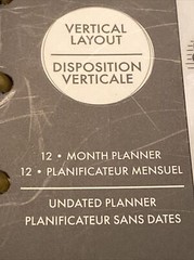 Disney Happy Undated Planner 12 Months Modern Vertical Accessories Envelopes NEW