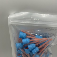 High Performance Dental Mixing Tips 10:1 Blue/Orange 50 Tips