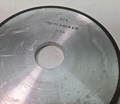 Lot of 3-DPI Diamond 6 “x 1.25” Type 12-Dish Diamond Grinding Wheel-USA-BB