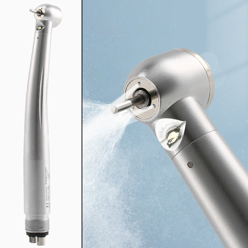 Pieza de mano alta velocidad fibra óptica LED dental E-generator NSK Style 2H/4H