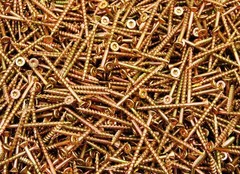 (2500) Torx T25 Star Flat Head 9 x 2-1/2 Yellow Zinc Type 17 Wood Screw BULK