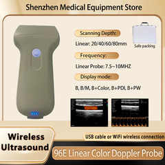 Portable Wireless Ultrasound Probe Scanner Support iOS Android Windows