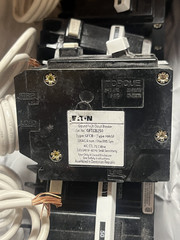 EATON GFTCB250- Ground Fault Circuit Breaker 2-Pole 50 A, 120/240V NEW TAKE OUT