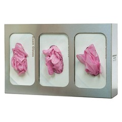 BOWMAN DISPENSERS GS-123 Glove Box Dispenser,3 Boxes 34GF07