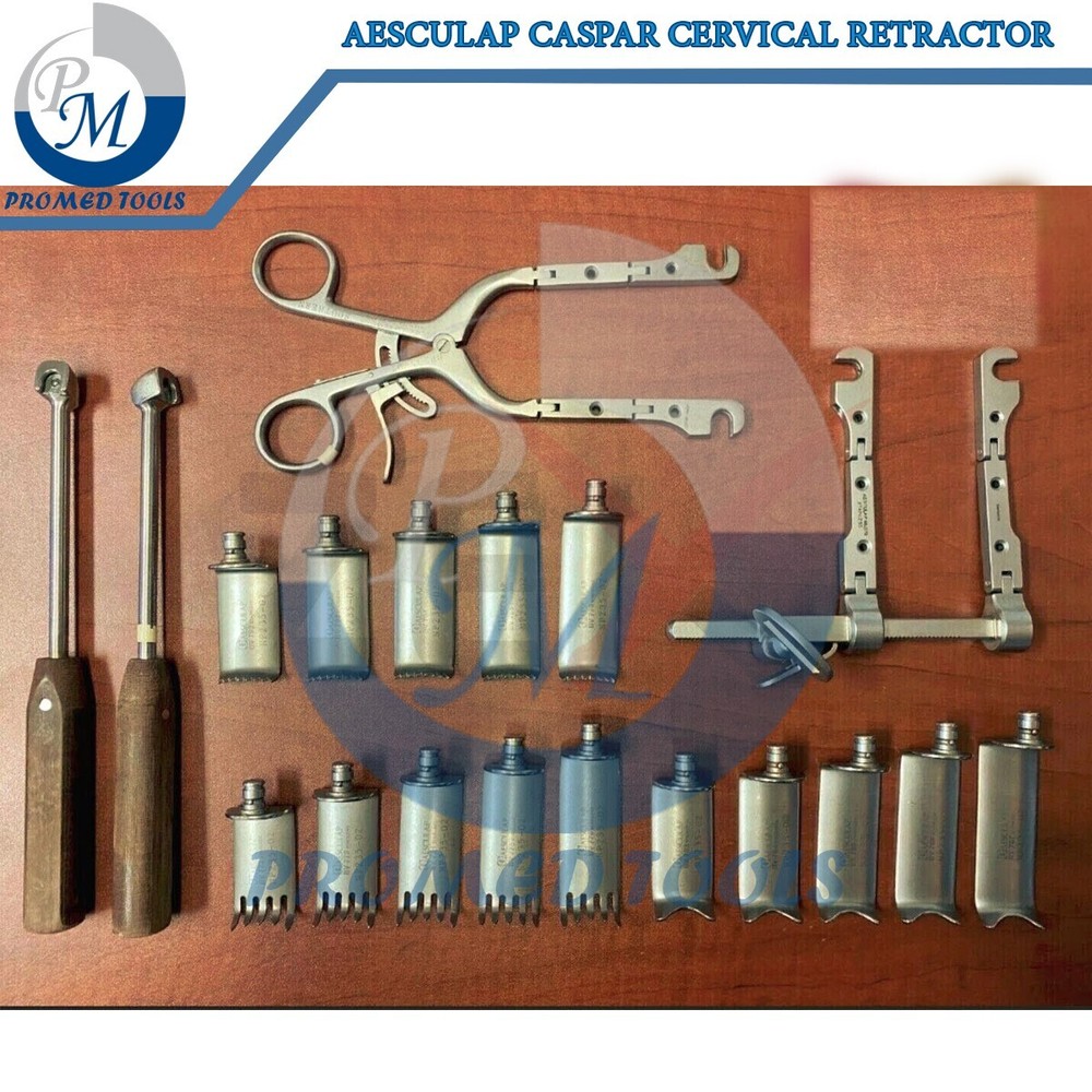 Aesculap Caspar Cervical Retractor System Set in High Quality