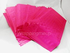 12 Assorted Sizes 8.5×12, 6×9, and 4×8 Hot Pink Poly Bubble Mailers 4 of Each
